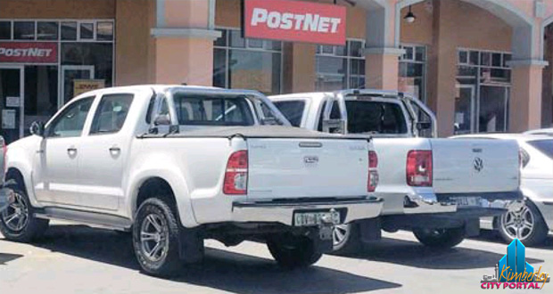 Parking Thieves at the North Cape Mall in Kimberley December 2013