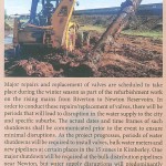 Kimberley Sol Plaatje Winter 2015 water shut-downs.