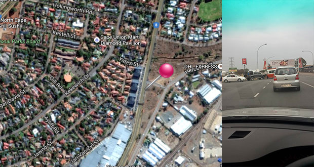 Taxi / Bakkie Incident in Oliver Road 26-08-2015