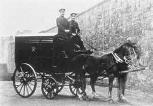 Sister's transport, the "Black Maria"