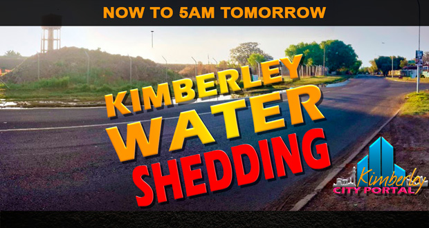 Water in Kimberley Is Being Cut Again – THE DFA