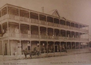 Savoy Hotel on Old De Beers Road, circa 1904