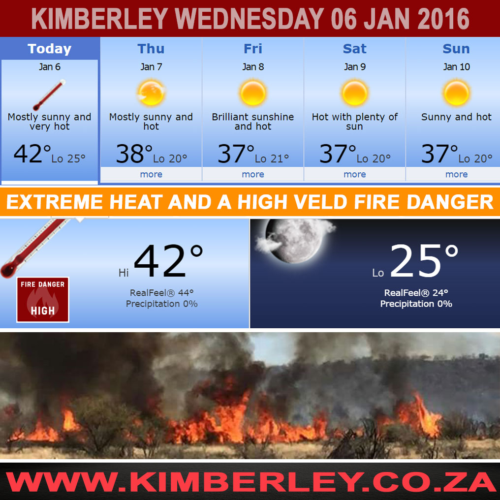 Today In Kimberley – Wednesday 06/01/2016