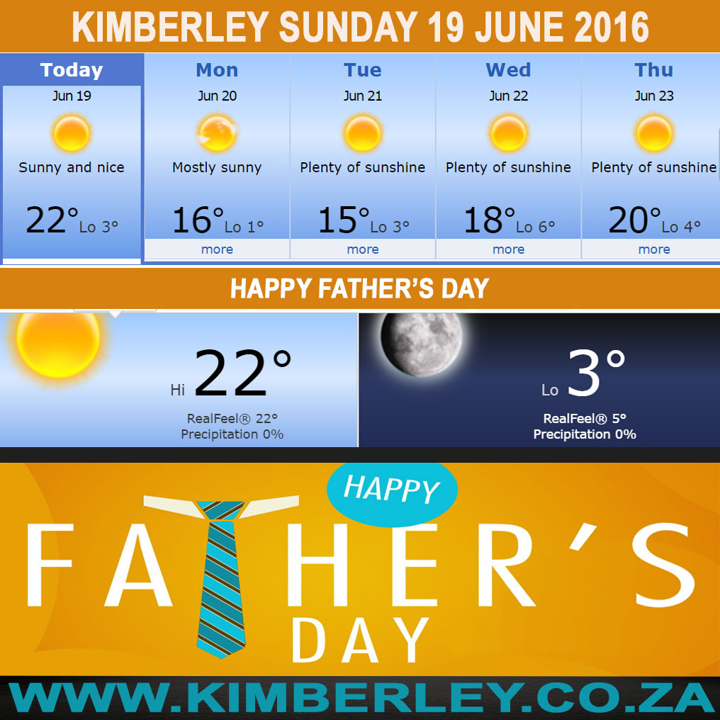 KimberleyToday, Sunday 19/06/2016 KimberleyToday, Sunday 19/06/2016