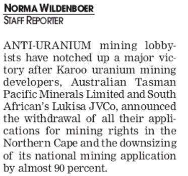 The DFA Today - 20160708-Karoo Mining