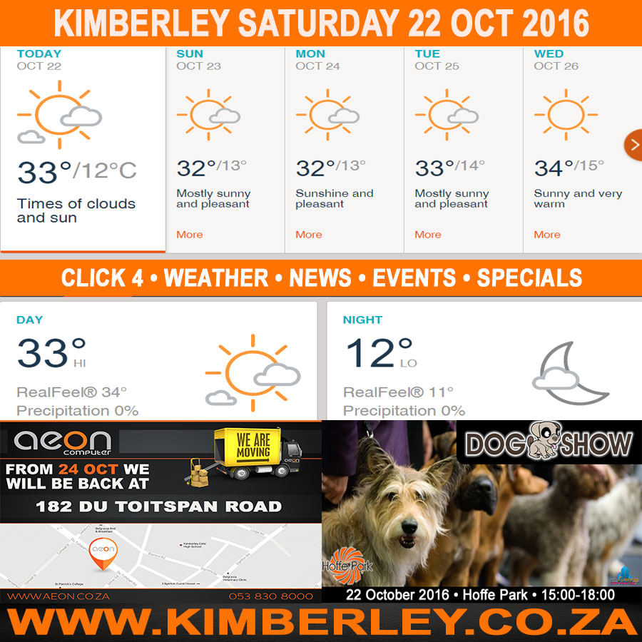 KimberleyToday, Saturday 22/10/2016