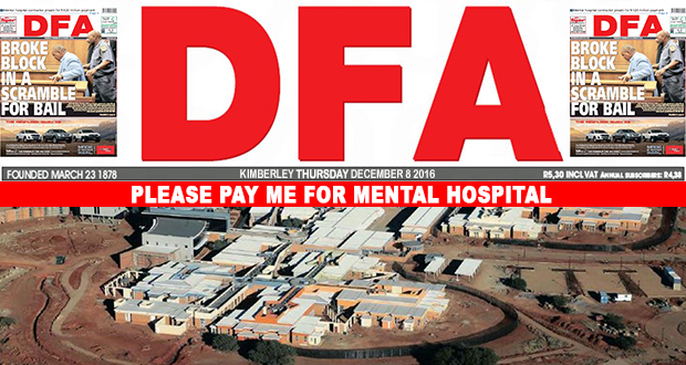 PLEASE PAY ME for mental hospital