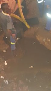 Kimberley Water Shutdown - Bultfontein Road Foto