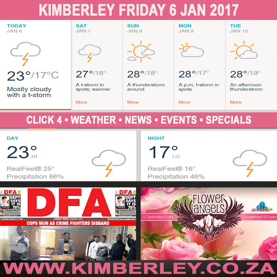 KimberleyToday, Friday 06/01/2017