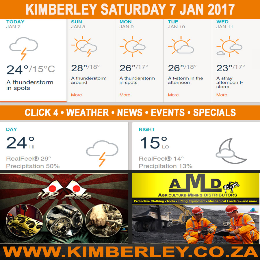 KimberleyToday, Saturday 07/01/2017