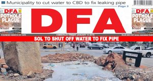 Sol to shut water to fix pipe
