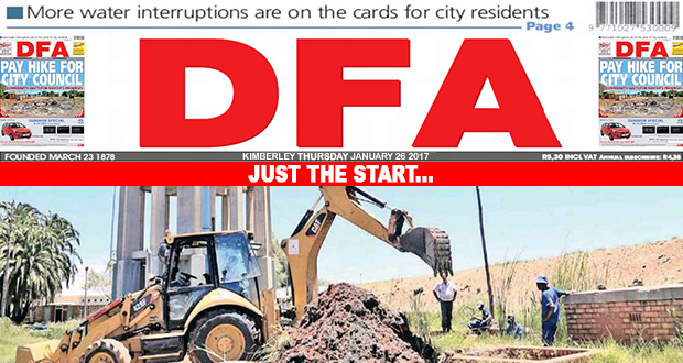 Just the start… More water interruptions on the cards