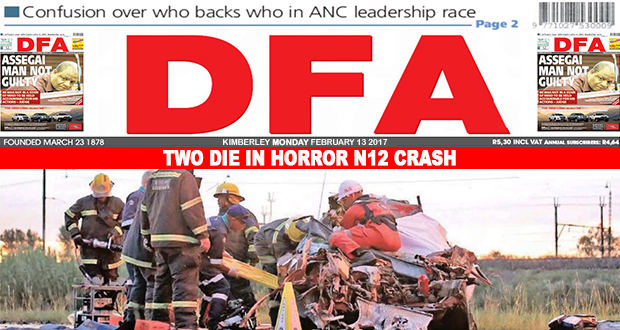 Two die in horror N12 crash