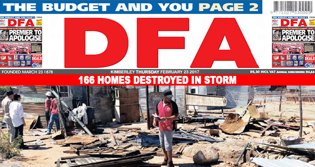 166 homes destroyed in storm