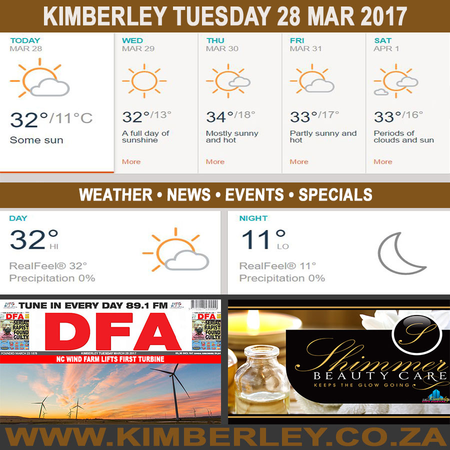 KimberleyToday, Tuesday 28/03/2017