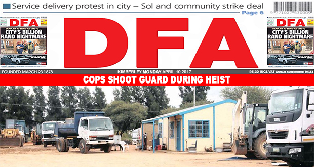 Cops shoot guard during heist