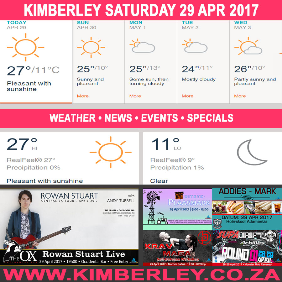 KimberleyToday, Saturday 29/04/2017