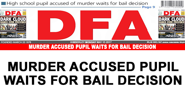 Murder accused pupil waits for bail decision Murder accused pupil waits for bail decision