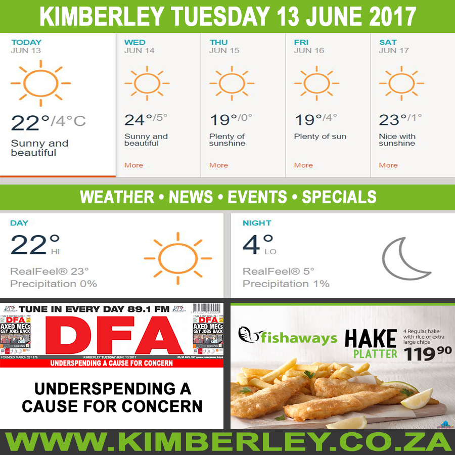KimberleyToday, Tuesday 13/06/2017