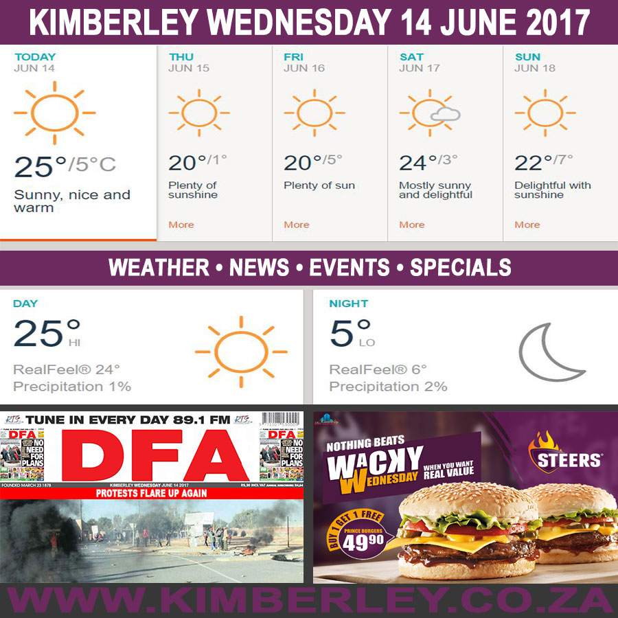 KimberleyToday, Wednesday 14/06/2017