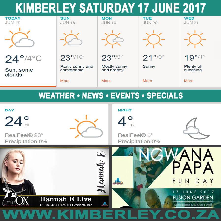 KimberleyToday, Saturday 17/06/2017