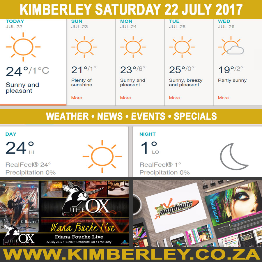 KimberleyToday, Saturday 22/07/2017