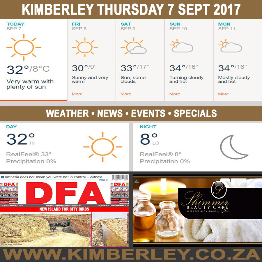 KimberleyToday, Thursday 07/09/2017