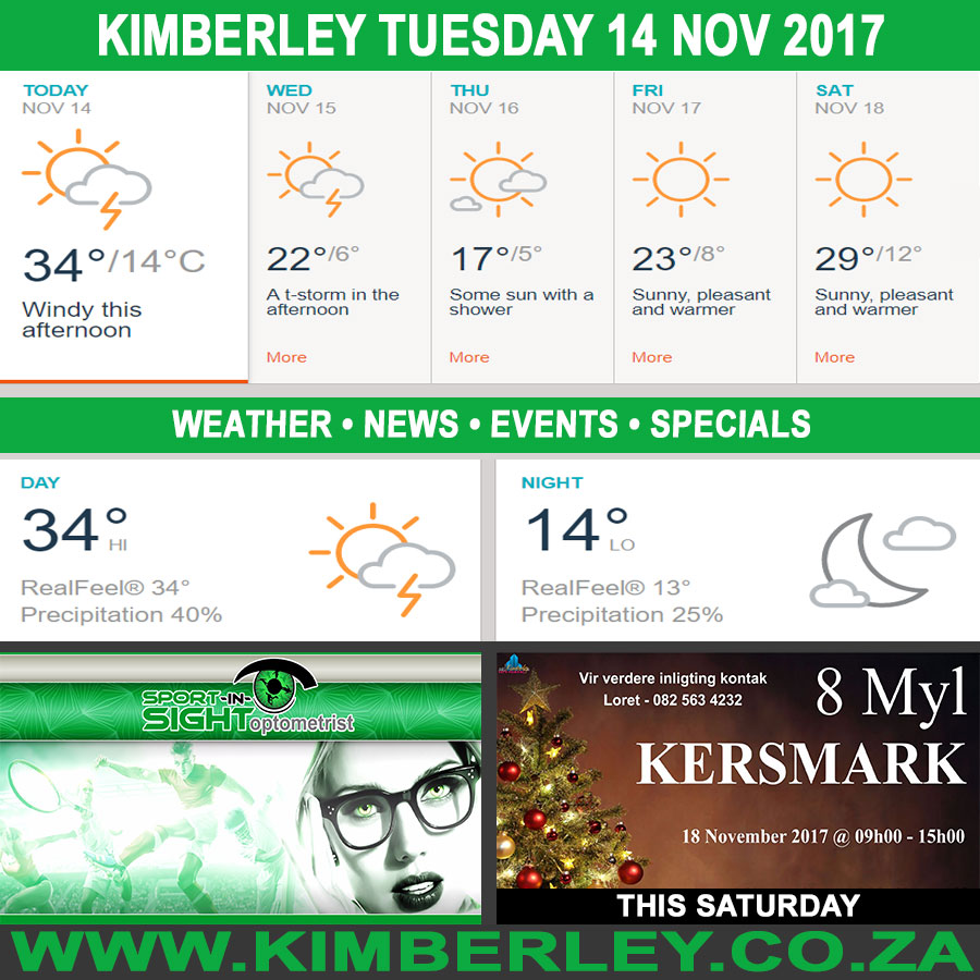 KimberleyToday, Tuesday 14/11/2017