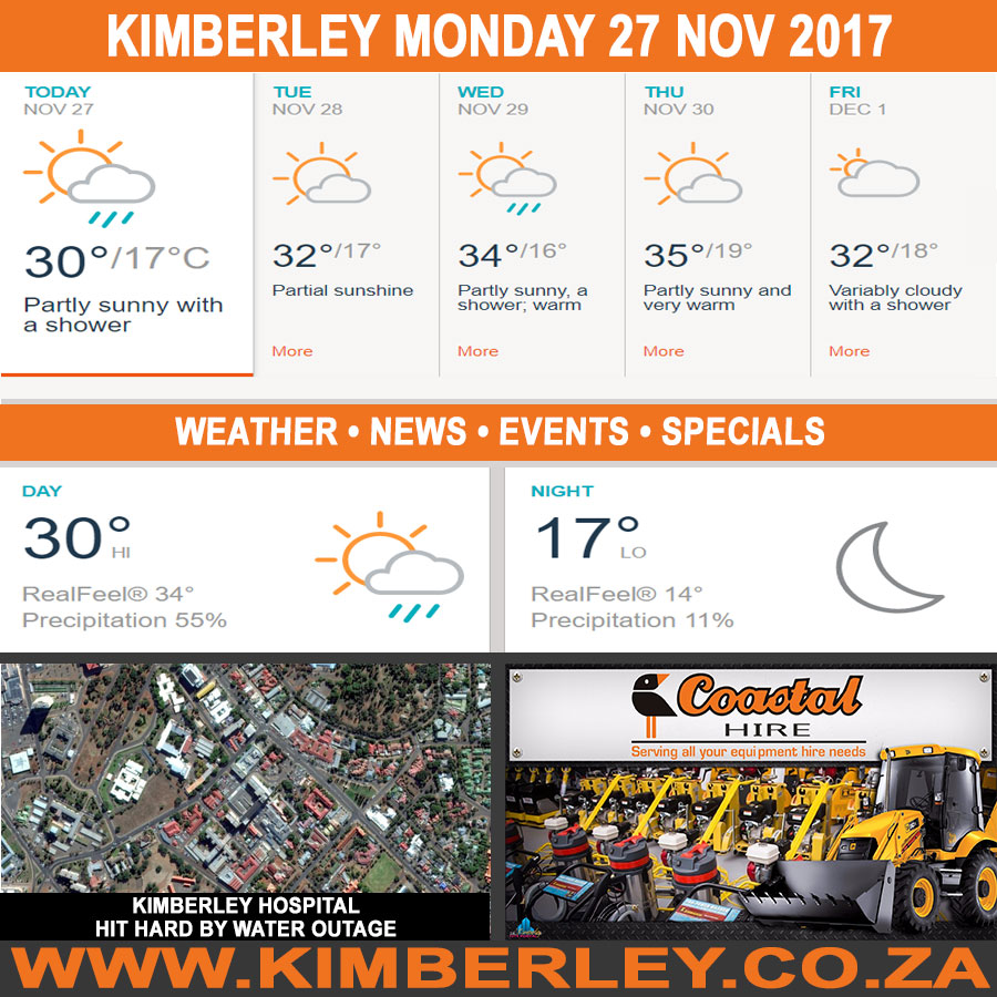 KimberleyToday, Monday 27/11/2017