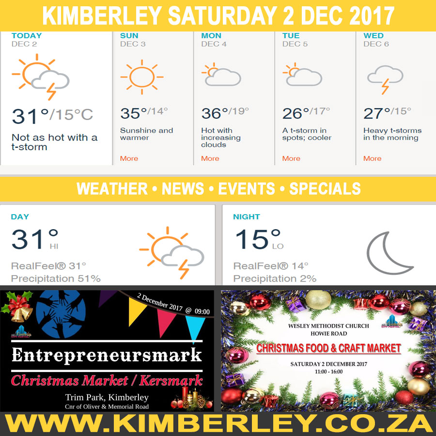 KimberleyToday, Saturday 02/12/2017