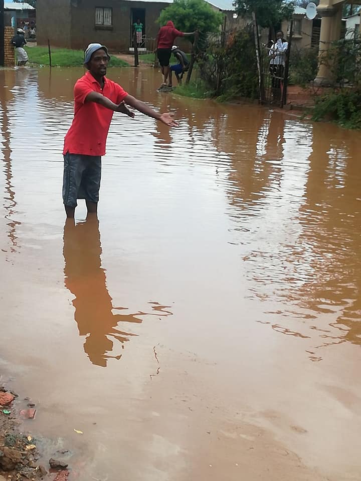 Rainstorm cause flooding in Kimberley – Sunday 18/03/2018 Rainstorm cause flooding in Kimberley – Sunday 18/03/2018
