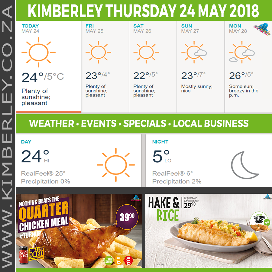 KimberleyToday, Thursday 24/05/2018