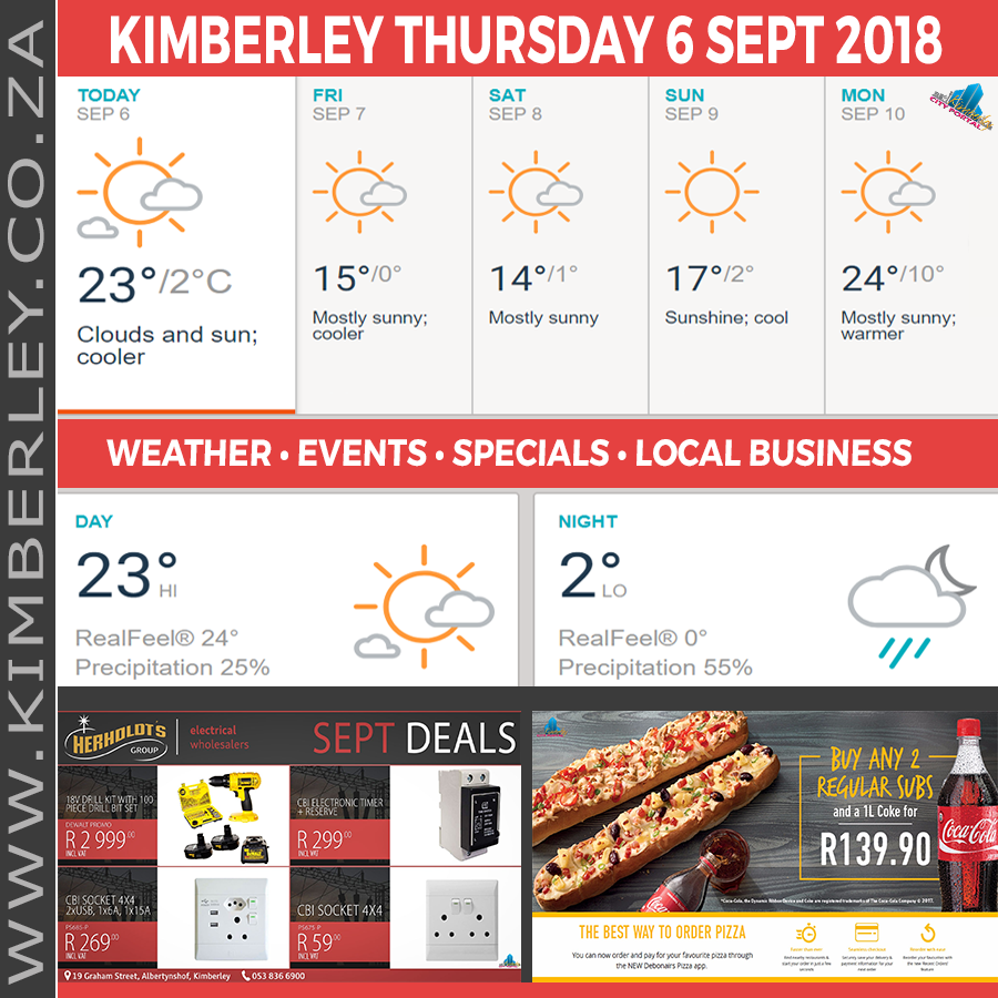 KimberleyToday, Thursday 06/09/2018