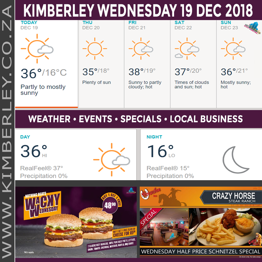 KimberleyToday, Wednesday 19/12/2018
