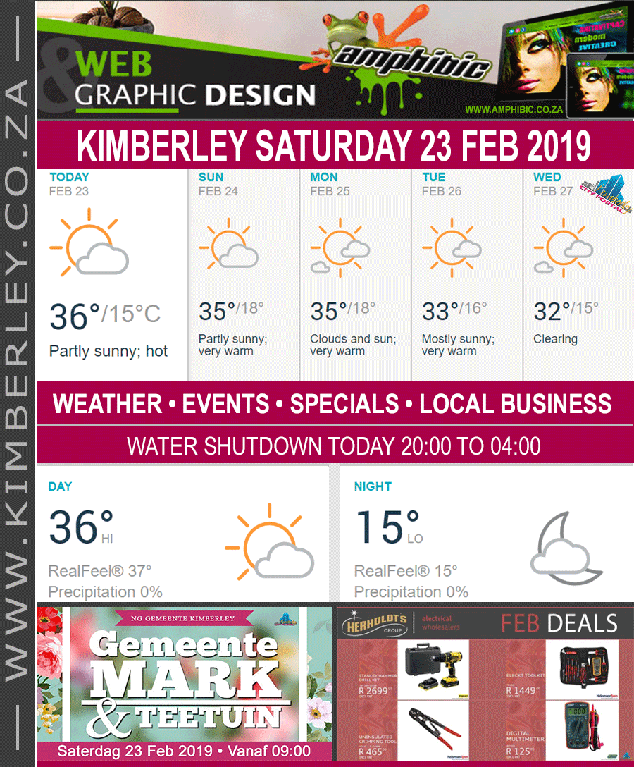 KimberleyToday, Saturday 23/02/2019