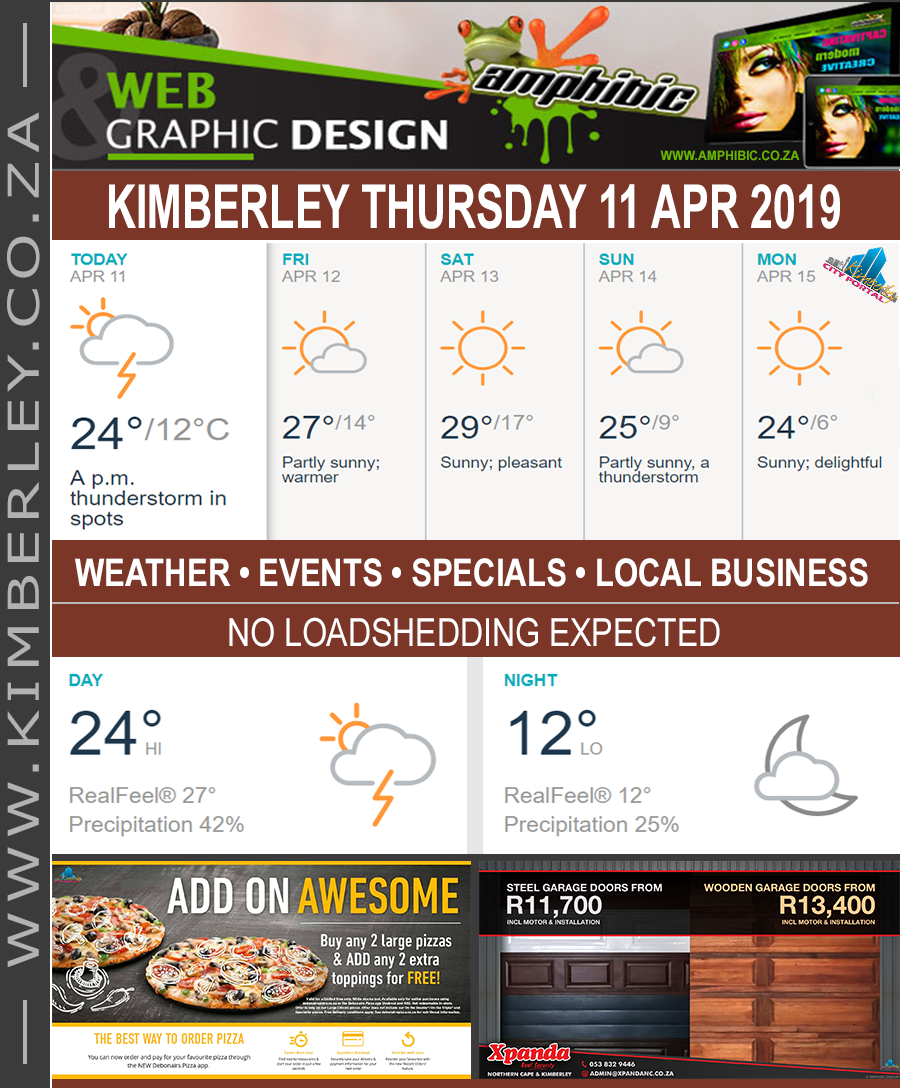 KimberleyToday, Thursday 11/04/2019