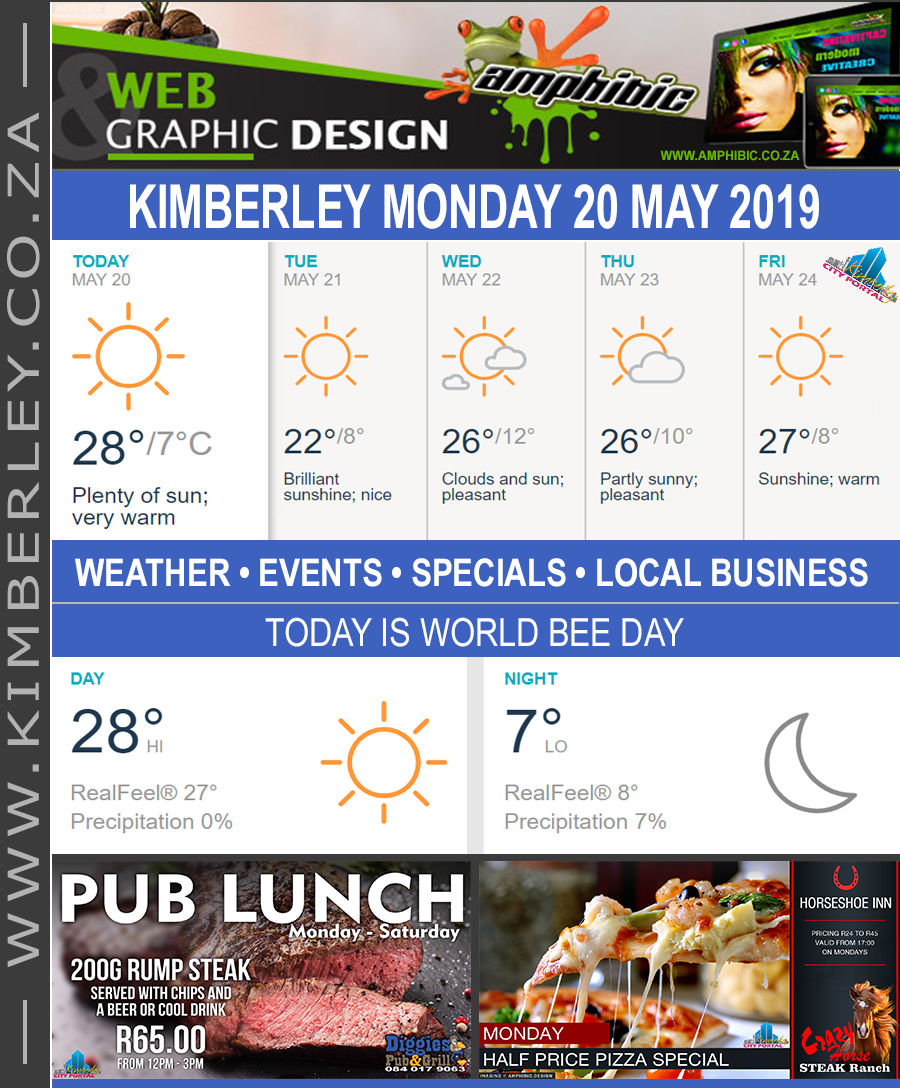 KimberleyToday, Monday 20/05/2019