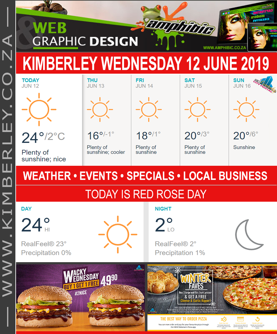 KimberleyToday, Wednesday 12/06/2019