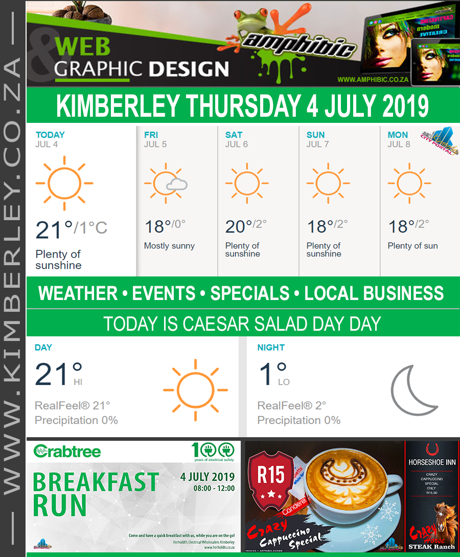 KimberleyToday, Thursday 04/07/2019