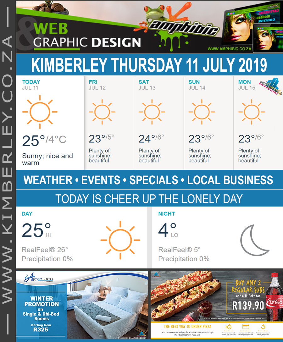 KimberleyToday, Thursday 11/07/2019