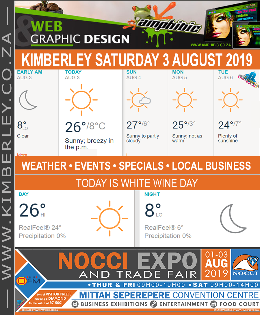 KimberleyToday, Saturday 03/08/2019