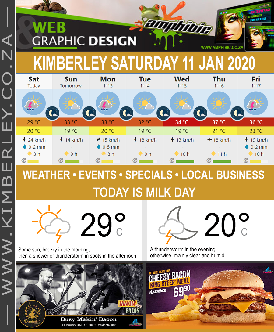 KimberleyToday, Saturday 11/01/2020 KimberleyToday, Saturday 11/01/2020