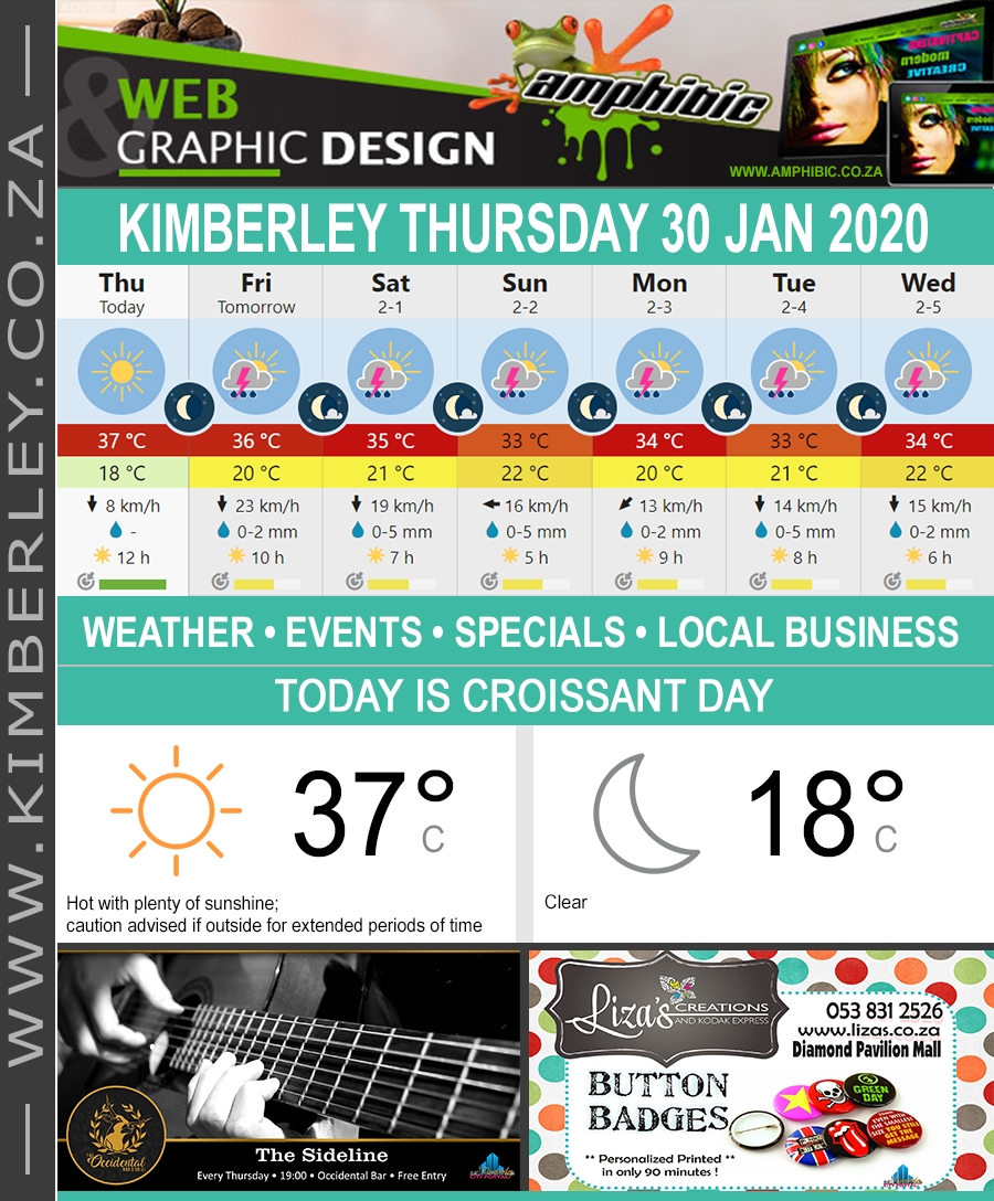 KimberleyToday, Thursday 30/01/2020