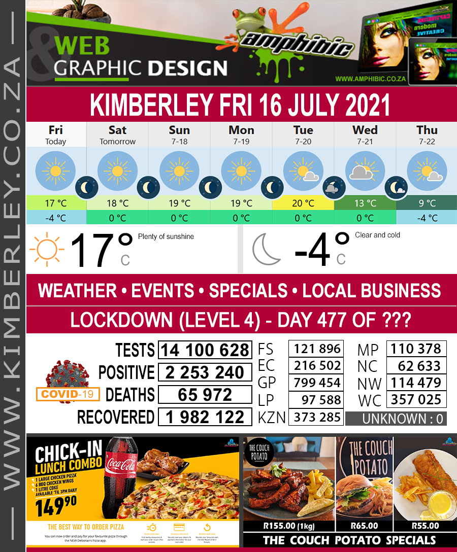 KimberleyToday, Friday 16/07/2021