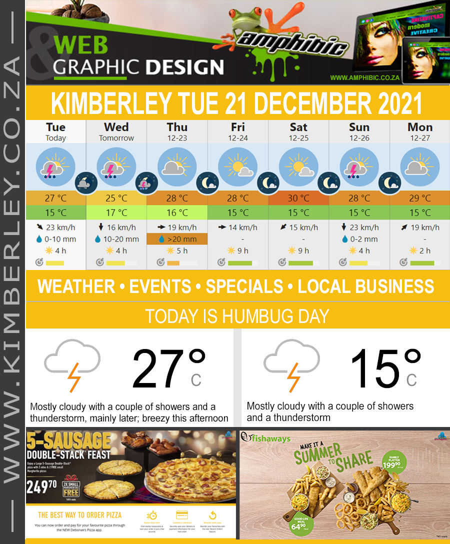 KimberleyToday, Tuesday 21/12/2021