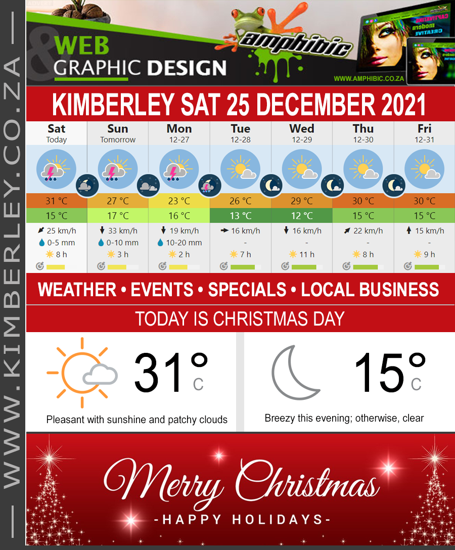KimberleyToday, Saturday 25/12/2021