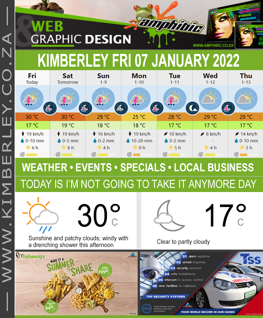 KimberleyToday, Friday 07/01/2022 KimberleyToday, Friday 07/01/2022