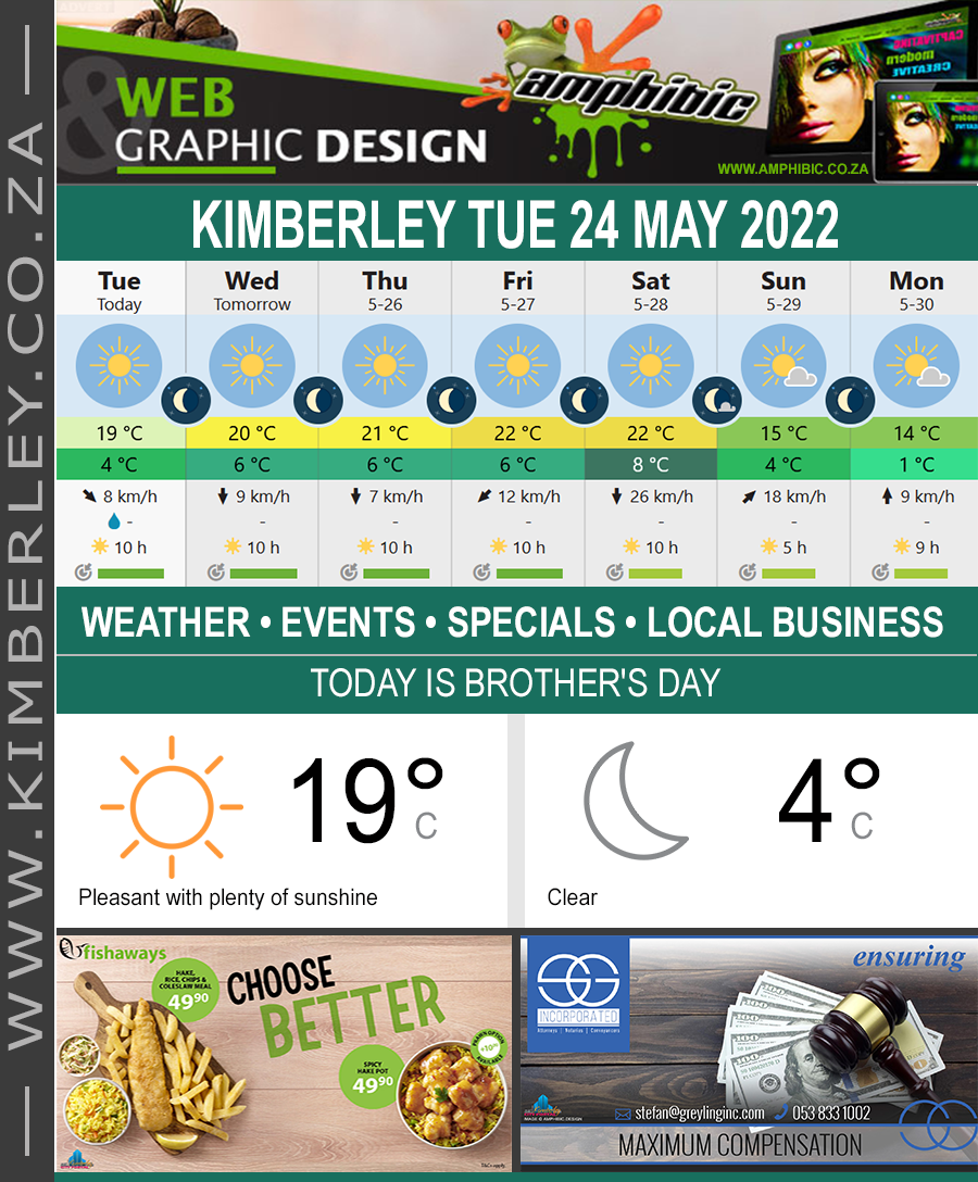 KimberleyToday, Tuesday 24/05/2022