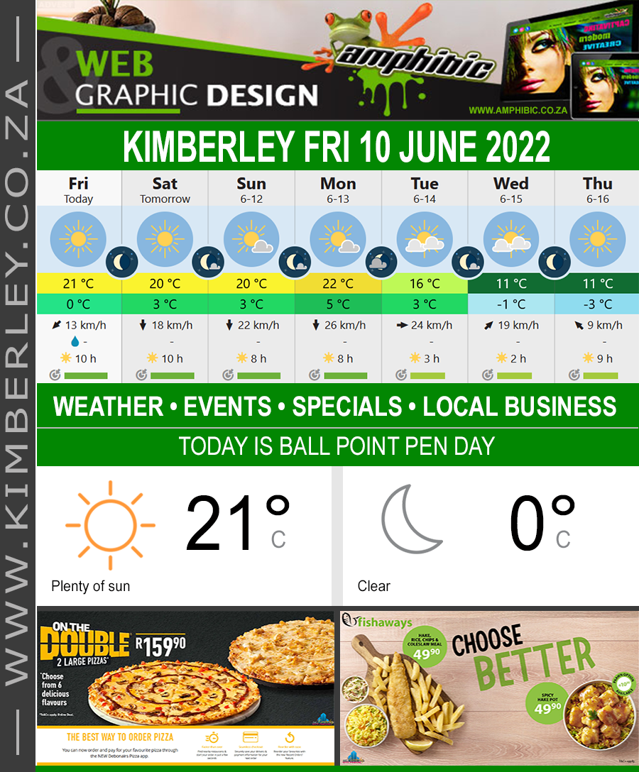 KimberleyToday, Friday 10/06/2022 KimberleyToday, Friday 10/06/2022