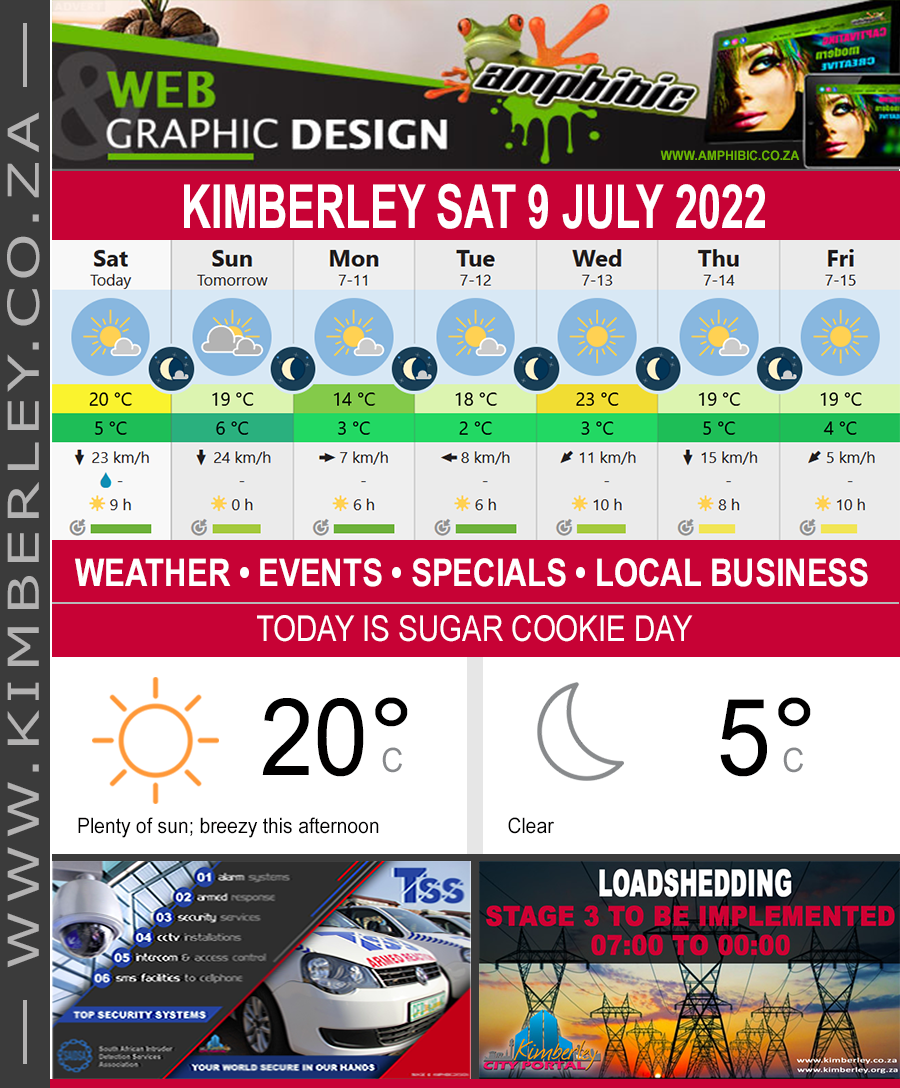 KimberleyToday, Saturday 09/07/2022